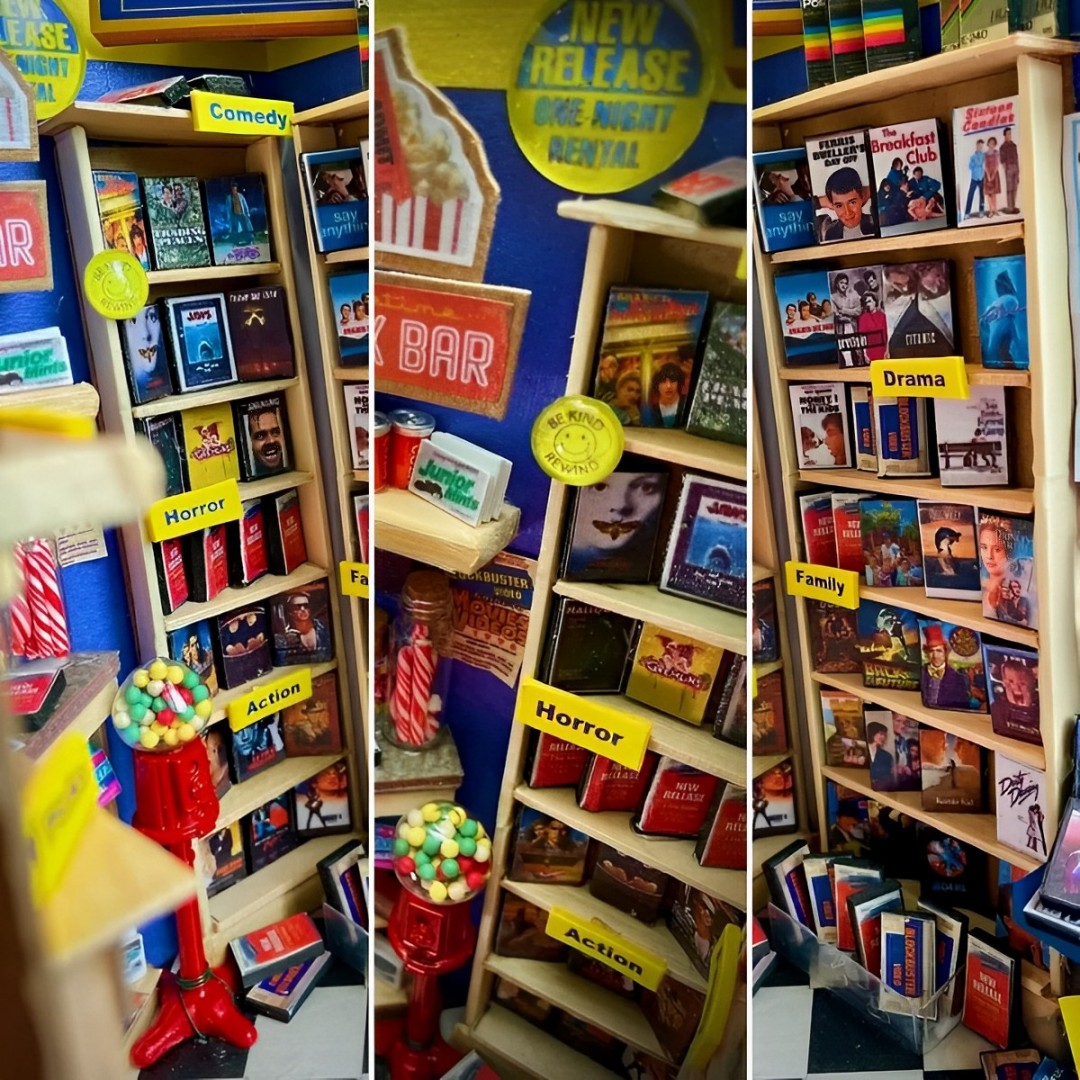 🛒Blockbuster Video Rental Booknook