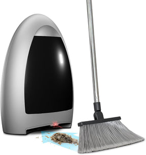 🎁Summer Bash 49% OFF🔥Home Touchless Vacuum Automatic Dustpan - Great for Sweeping Pet Hair Food Dirt Kitchen - Ultra Fast & Powerful. Corded Canister Vacuum. Bagless. Automatic Sensors. 1000 Watt (White)