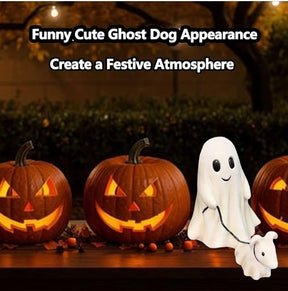 🥇🎃Halloween Special 50% ✨ 2024 Extra Large Walking Ghost Dog Statue👻🔥