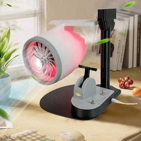 🌈Jet Engine Turbo Desktop Fan