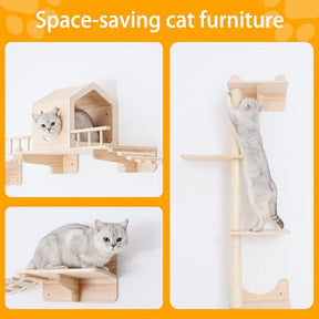 Cat Shelves for Wall