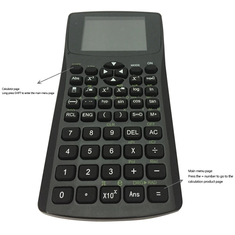 Auxiliary Calculator Text Reading Memory Storage Auxiliary Engineering Accounting Financial Calculator