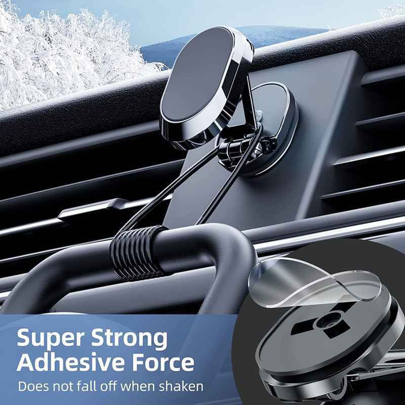 🔥Hot Sale 🔥2024 New Alloy Folding Magnetic Car Phone Holder