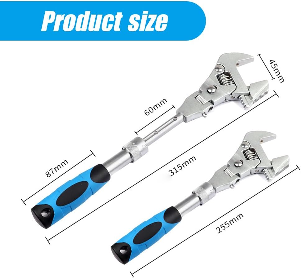 Multifunctional Retractable Ratchet Wrench