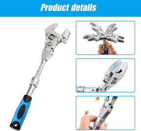 Multifunctional Retractable Ratchet Wrench