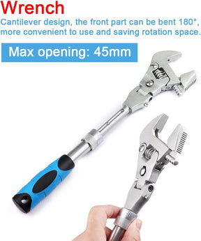 Multifunctional Retractable Ratchet Wrench