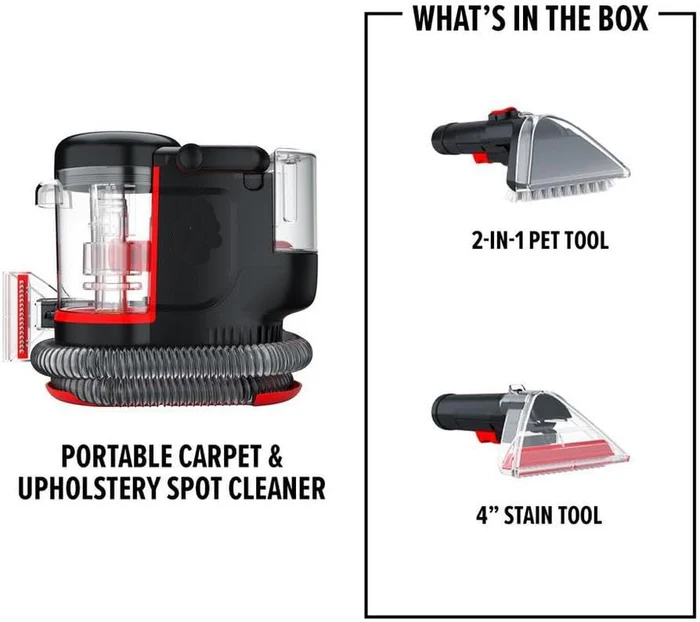 Portable Spot Compact Carpet Cleaner for Carpet & Upholstery