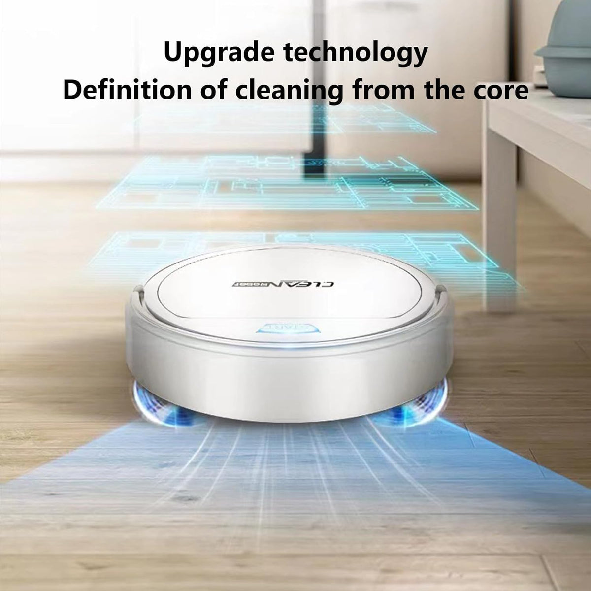 3 in 1 Compact Robot Vacuum Cleaner