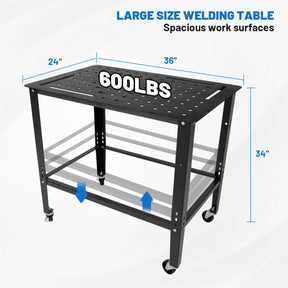 ⭐Black Welding Table