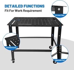 ⭐Black Welding Table