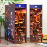 TONECHEER 3D Wooden Puzzle DIY Book Nook Kit (Lights in Chongqing)