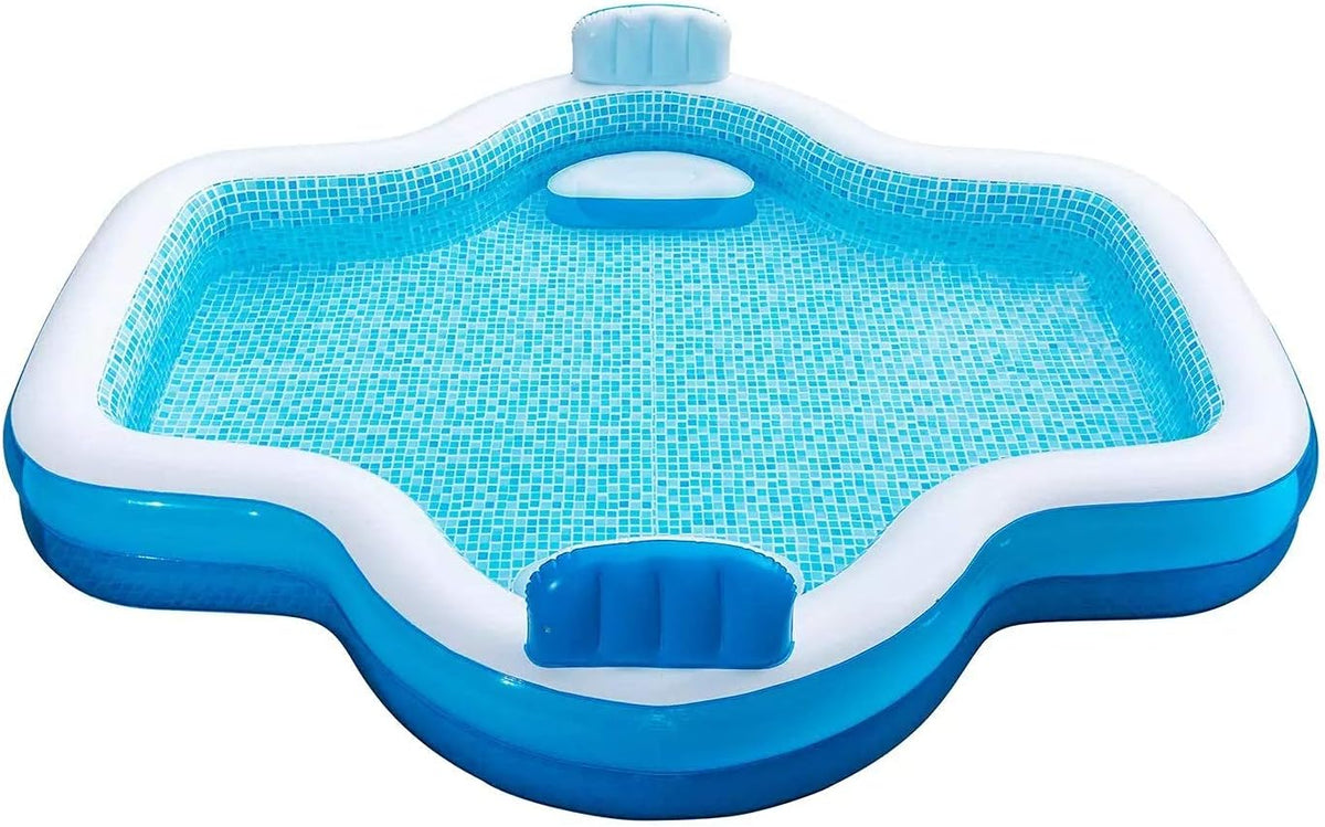 🔥Hot Sale🔥Inflatable Family Pool 10 Feet