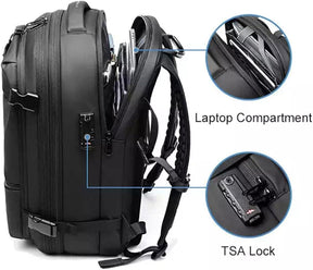 🥇Waterproof anti-theft vacuum compression expandable large capacity business travel shoulder bag