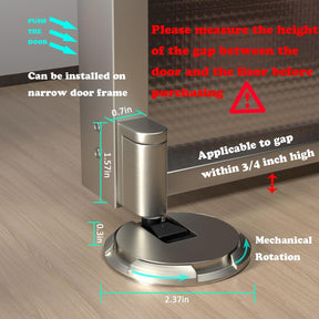 Mechanical Floor Door Stopper,Adjustable Height Door Holder