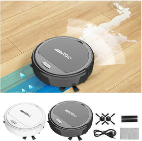 3 in 1 Compact Robot Vacuum Cleaner