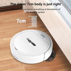 3 in 1 Compact Robot Vacuum Cleaner