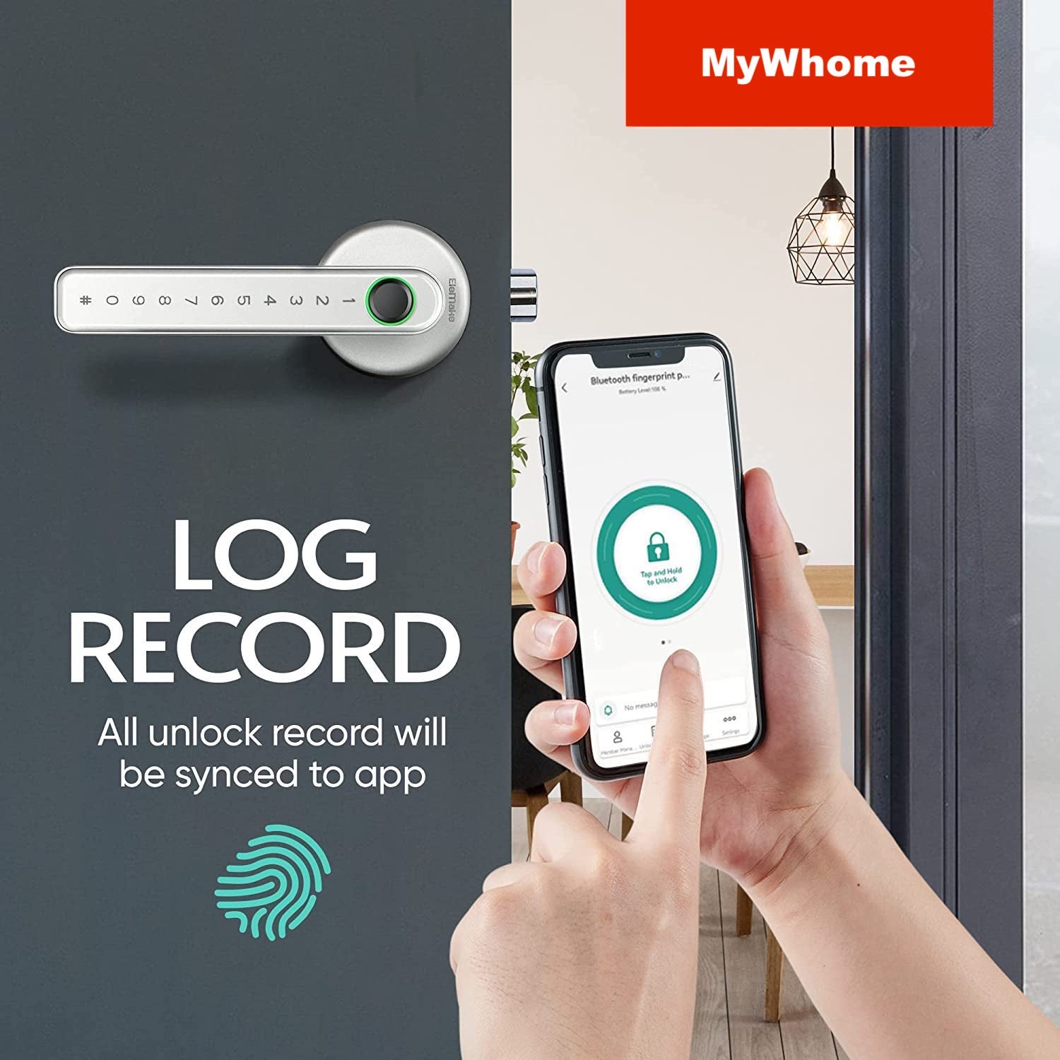 MyWhome Fingerprint Lock⭐