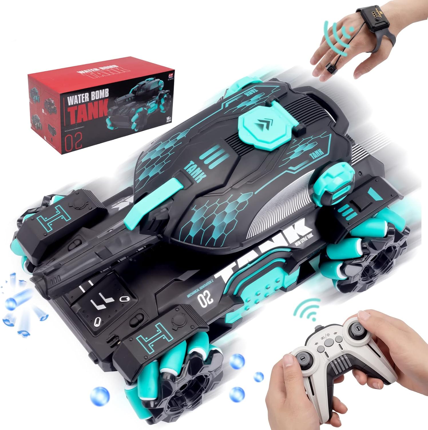 ⭐Watch Gesture Sensor RC Tank Toy