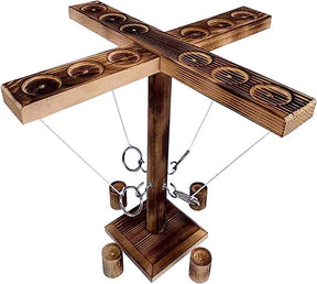 (🎯2023 HOT SALE- SAVE 48% OFF)Wooden Ring Hook Tossing Party Games(BUY 2 GET FREE SHIPPING)