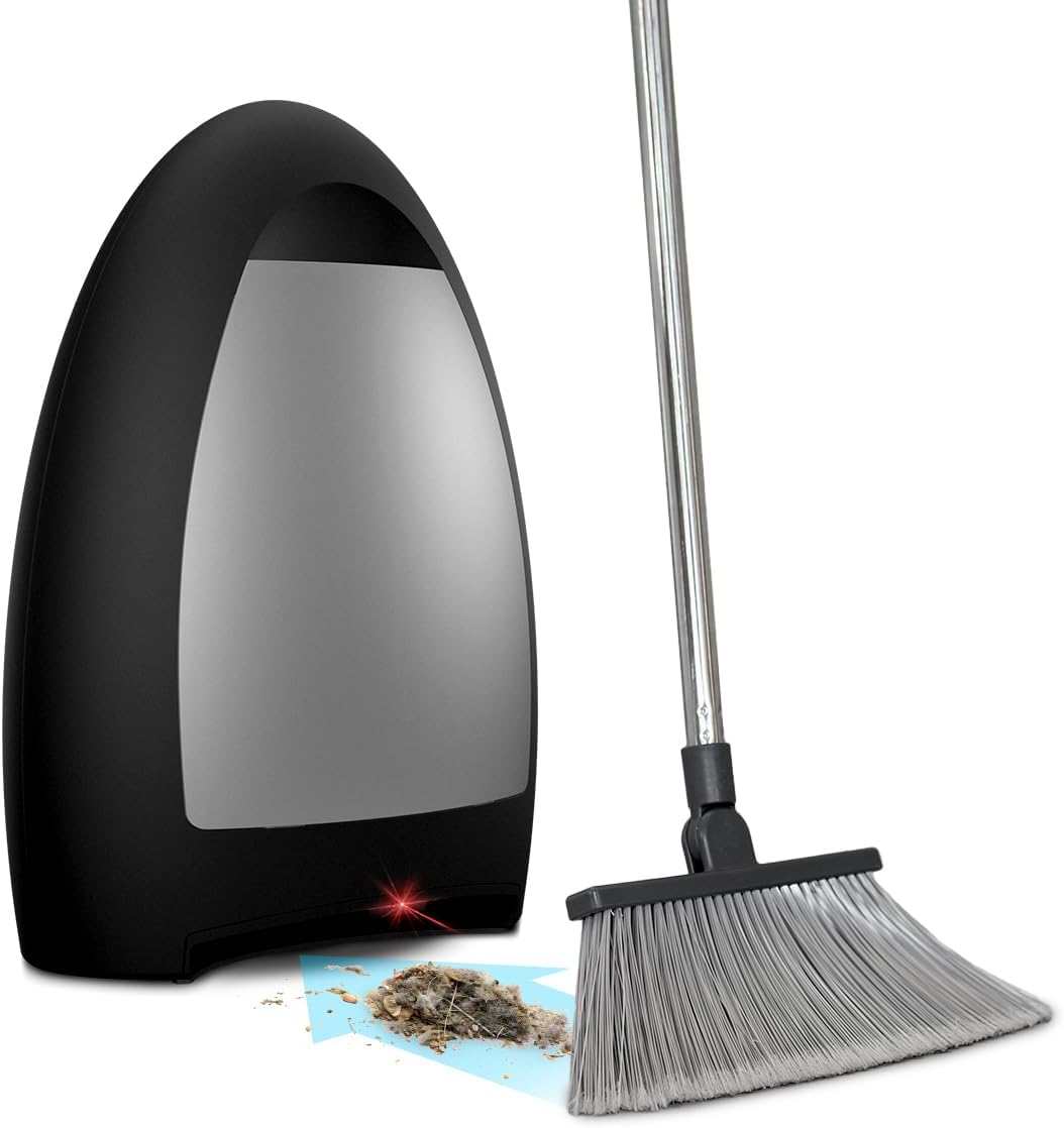 🎁Summer Bash 49% OFF🔥Home Touchless Vacuum Automatic Dustpan - Great for Sweeping Pet Hair Food Dirt Kitchen - Ultra Fast & Powerful. Corded Canister Vacuum. Bagless. Automatic Sensors. 1000 Watt (White)