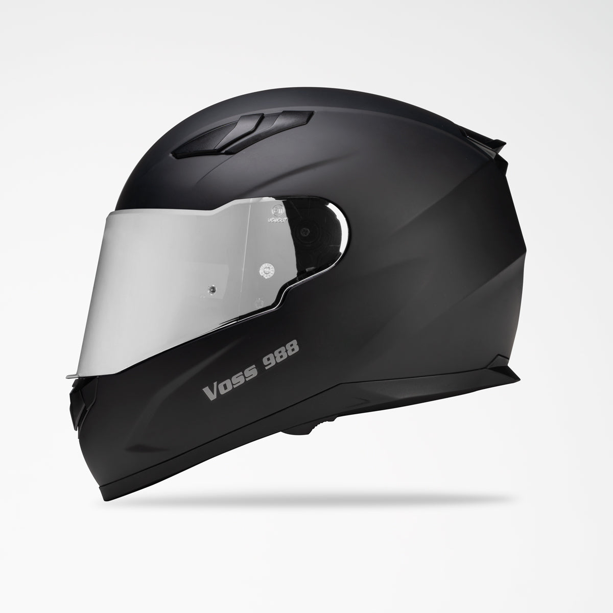 🛒Voss 988 Moto-1 Matte Black Helmet