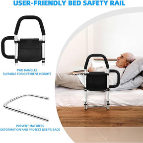 Getup Aids for the Elderly&Pregnant Women Bedside Handrail Railing Booster Frame