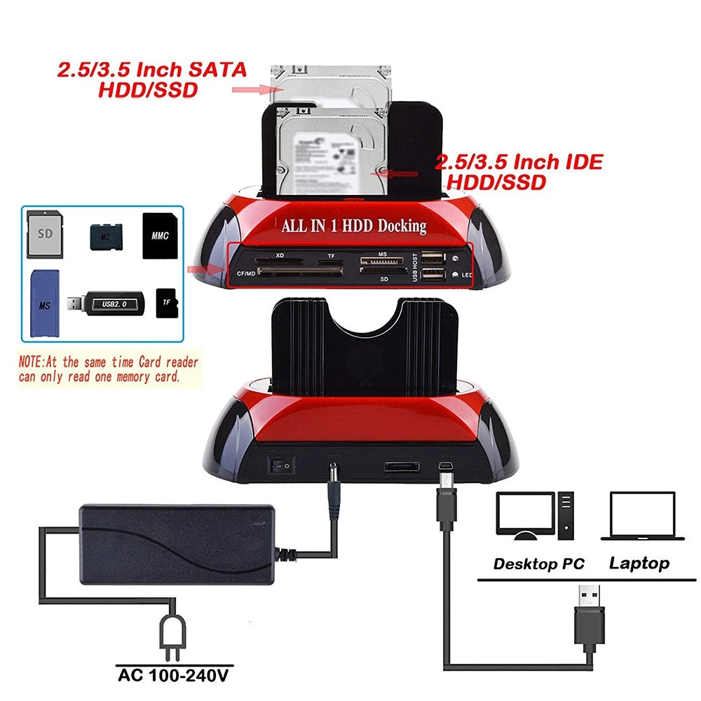 🛒 Hard Drive Docking Station (🎁 Flash Sale)