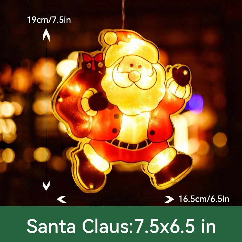 CHRISTMAS PRE-SALE 40%OFF NOW🎄Christmas Window Hanging Lights