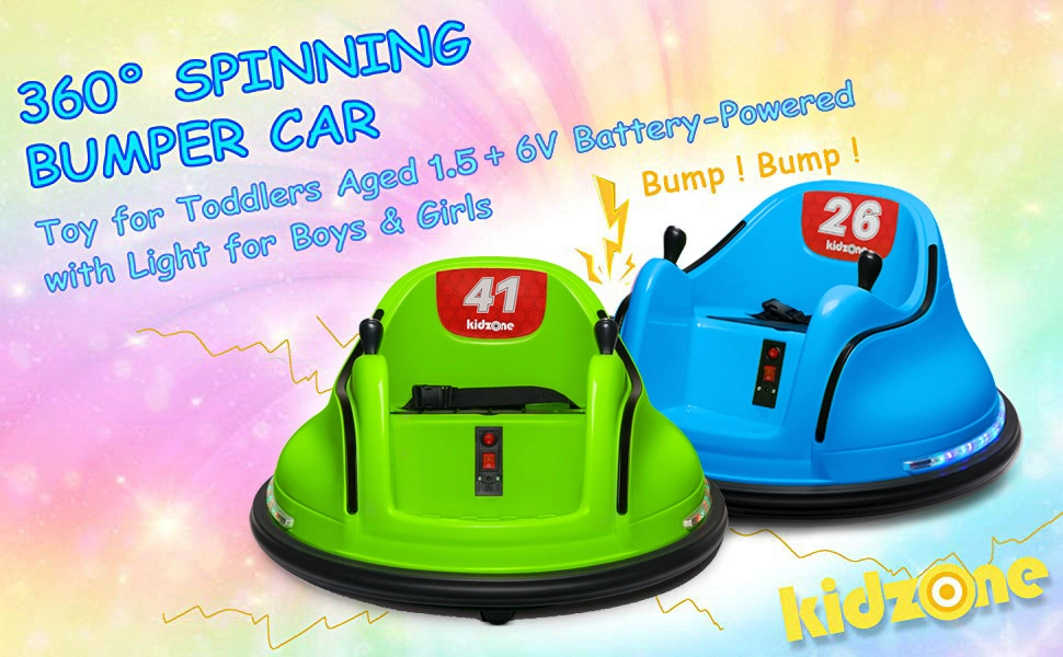 Children's electric bumper car