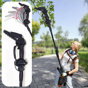 2-in-1 Cordless 6-Inch Telescopic Chainsaw (+2 FREE Batteries)