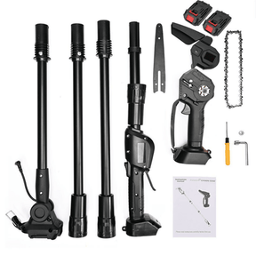 2-in-1 Cordless 6-Inch Telescopic Chainsaw (+2 FREE Batteries)