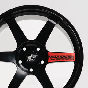 RAYS | TE37 VOLK RACING Black Edition | Red