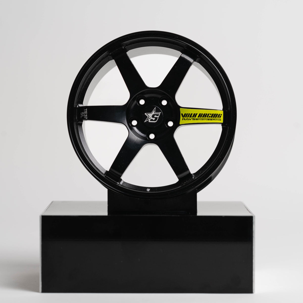 RAYS | TE37 VOLK RACING Black Edition | Yellow