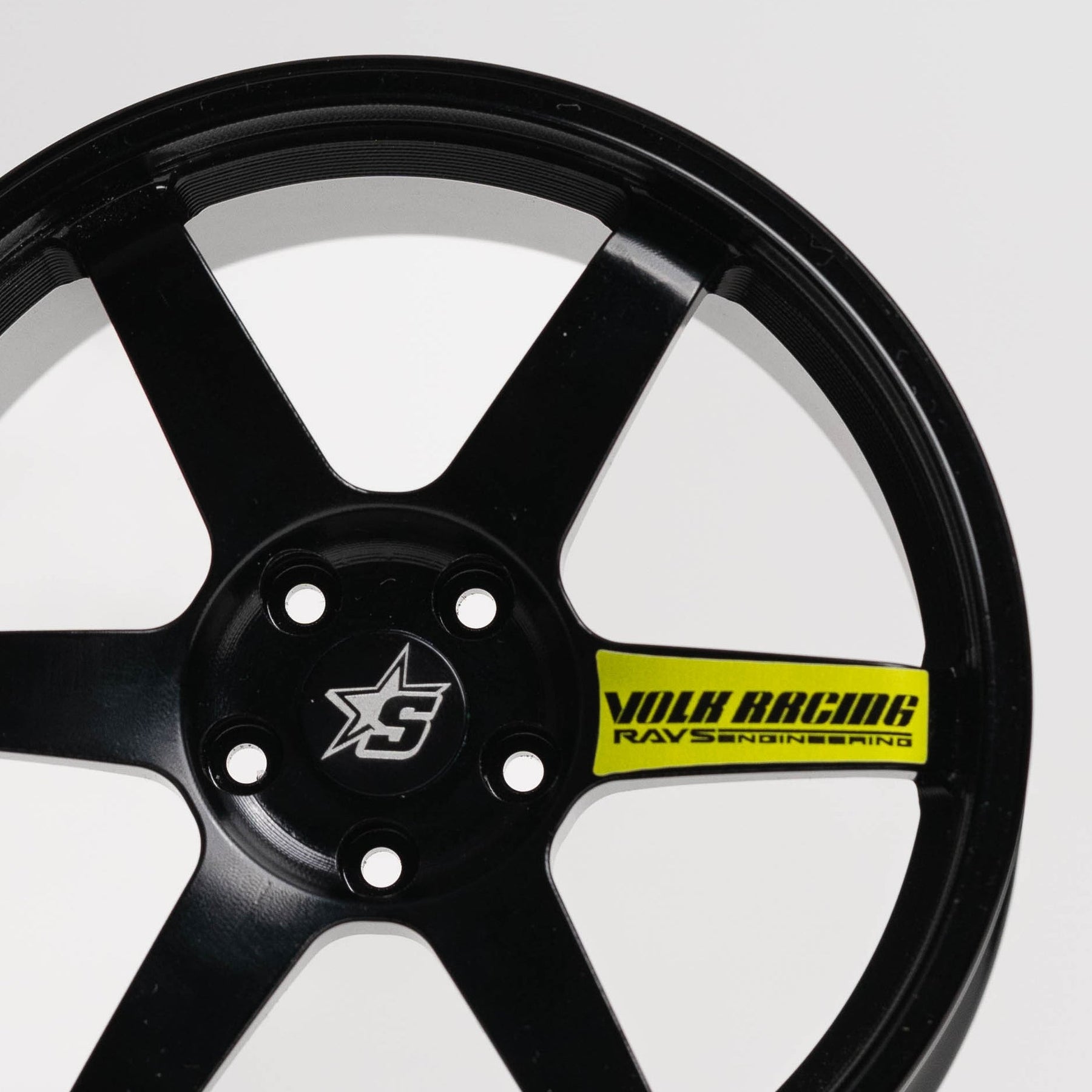 RAYS | TE37 VOLK RACING Black Edition | Yellow