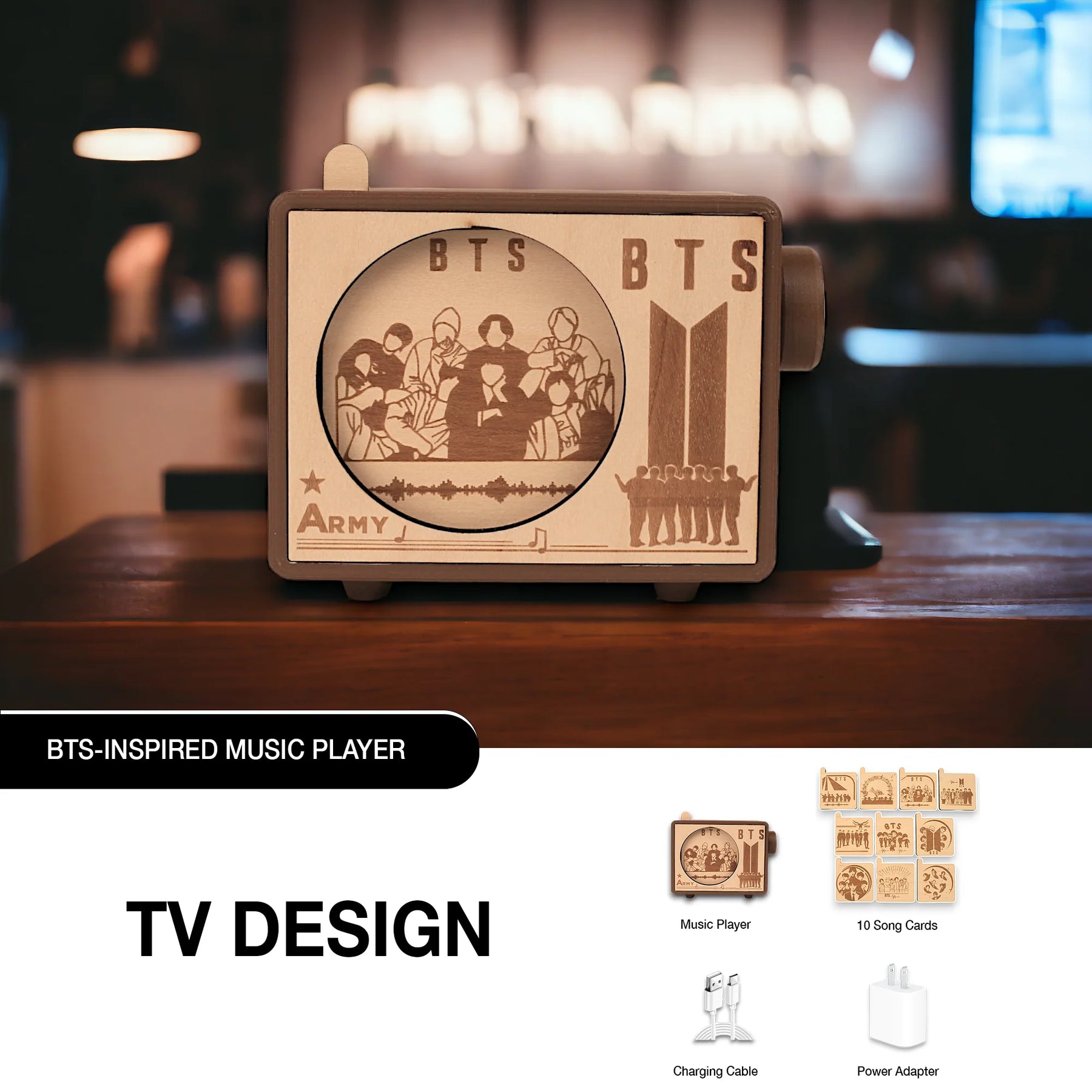 inspired Music Box | TV Design