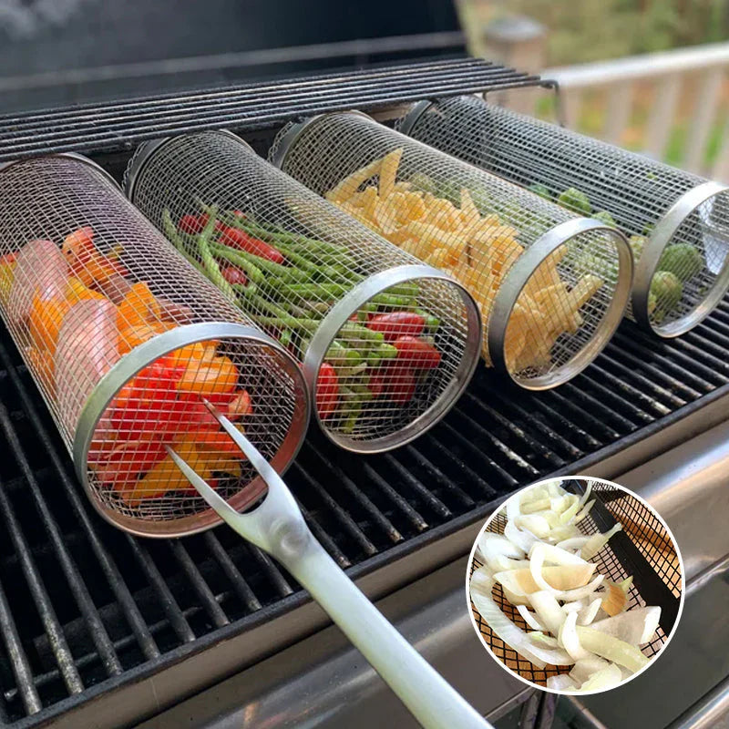 🛒BBQ Grill Basket