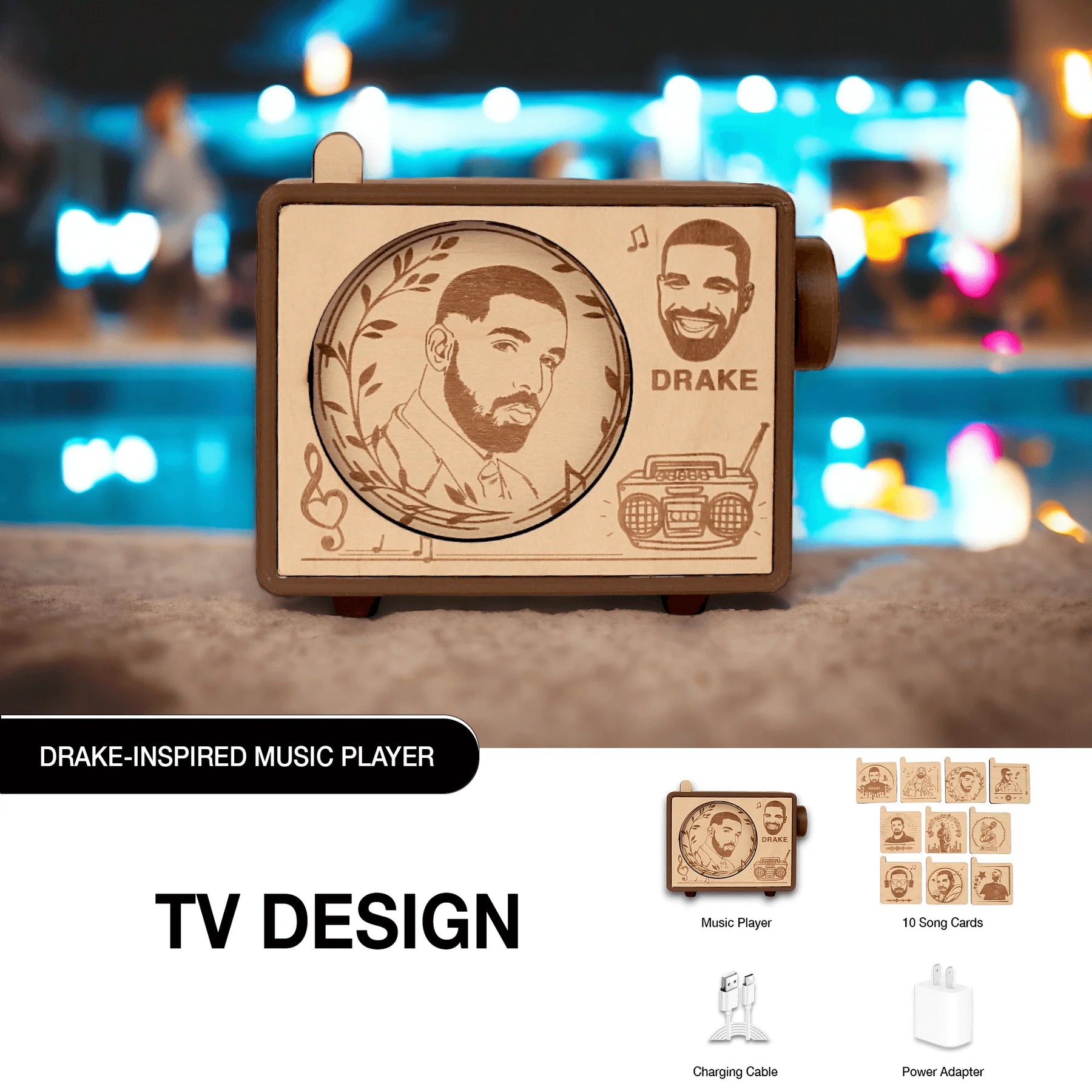 inspired Music Box | TV Design