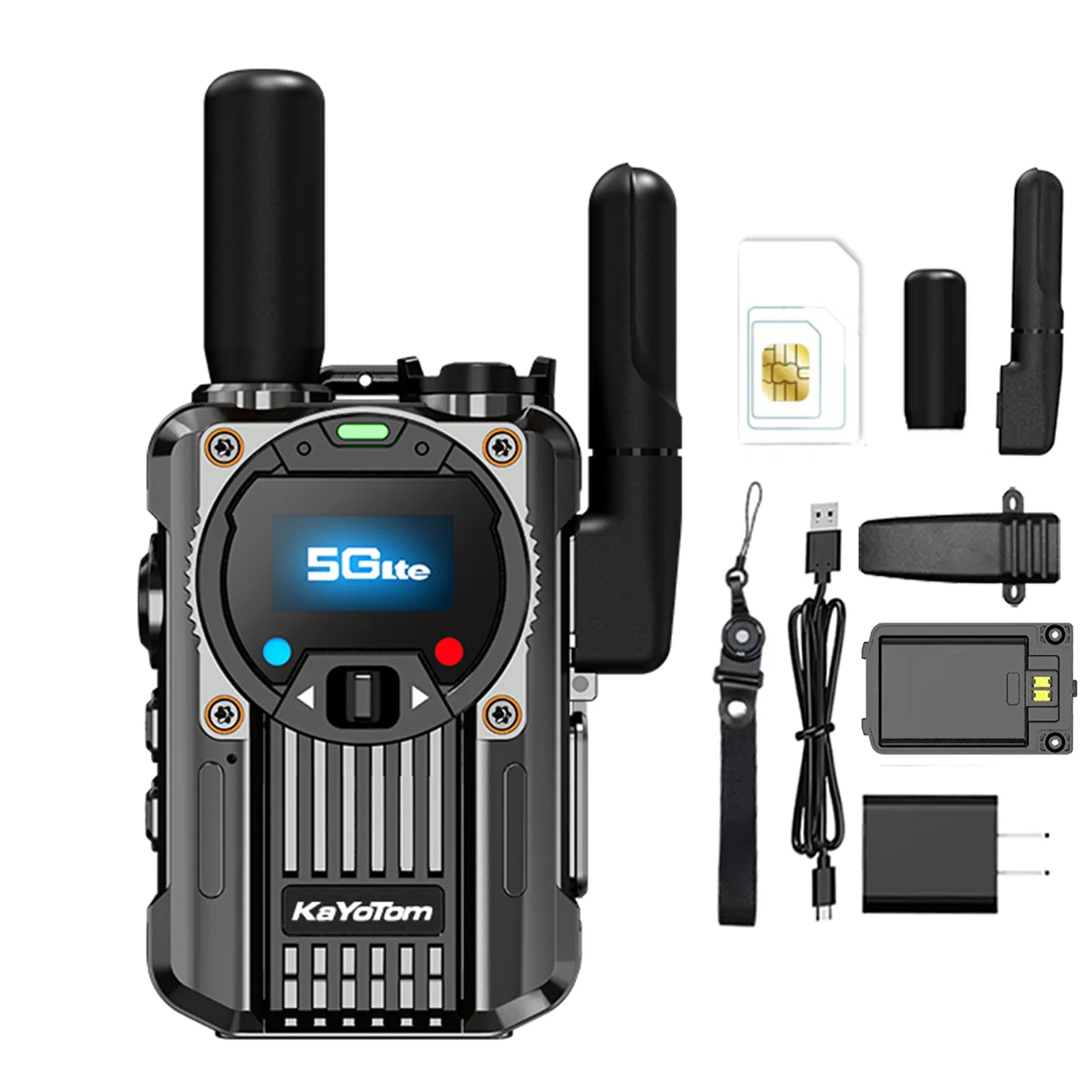 ⭐Kayotom M22/M66  Long Range Walkie Talkie - Rechargeable, Zero Monthly Rental