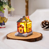 Handmade Glowing Christmas House