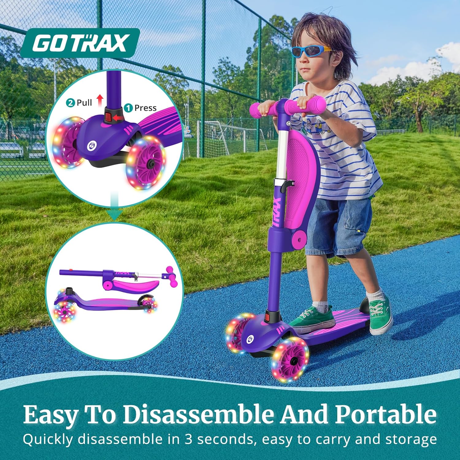 Premium Multi-functional Children's Scootera