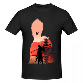 Black Myth : Wukong Silhouette Adventure T-Shirt - Royal Blue