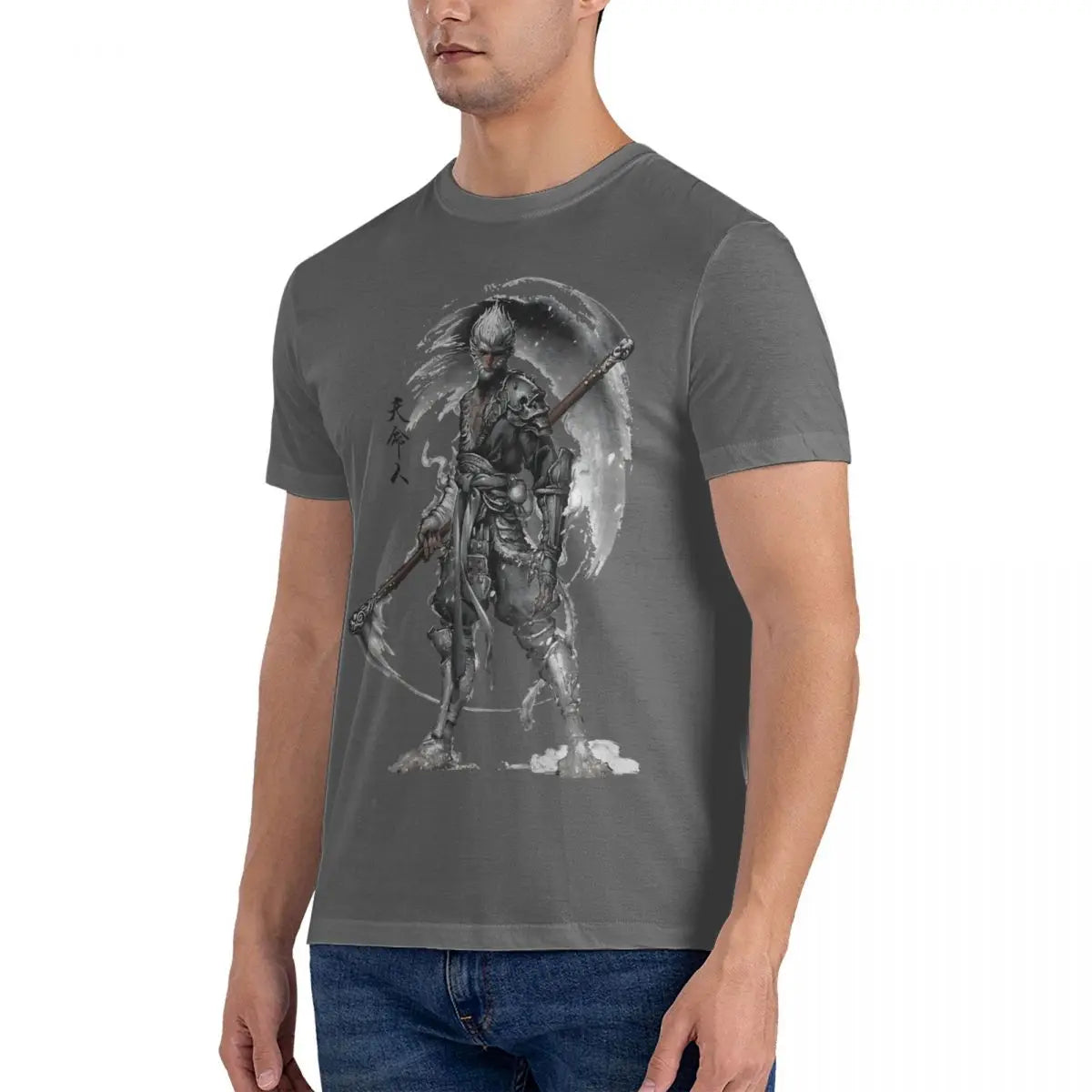 Black Myth : Wukong Men's Red T-Shirt - Embrace the Power