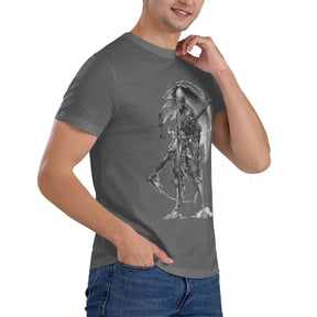 Black Myth : Wukong Men's Burgundy T-Shirt - Embrace the Power