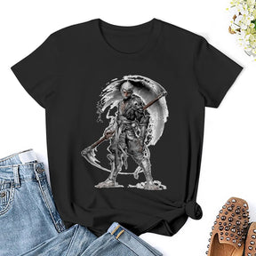 Black Myth : Wukong Women's Dark Gray T-Shirt - Embrace the Legend