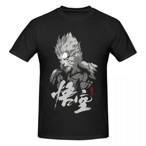 Black Myth : Wukong Men's Purple Fierce Wukong T-Shirt - Ignite Your Inner Warrior