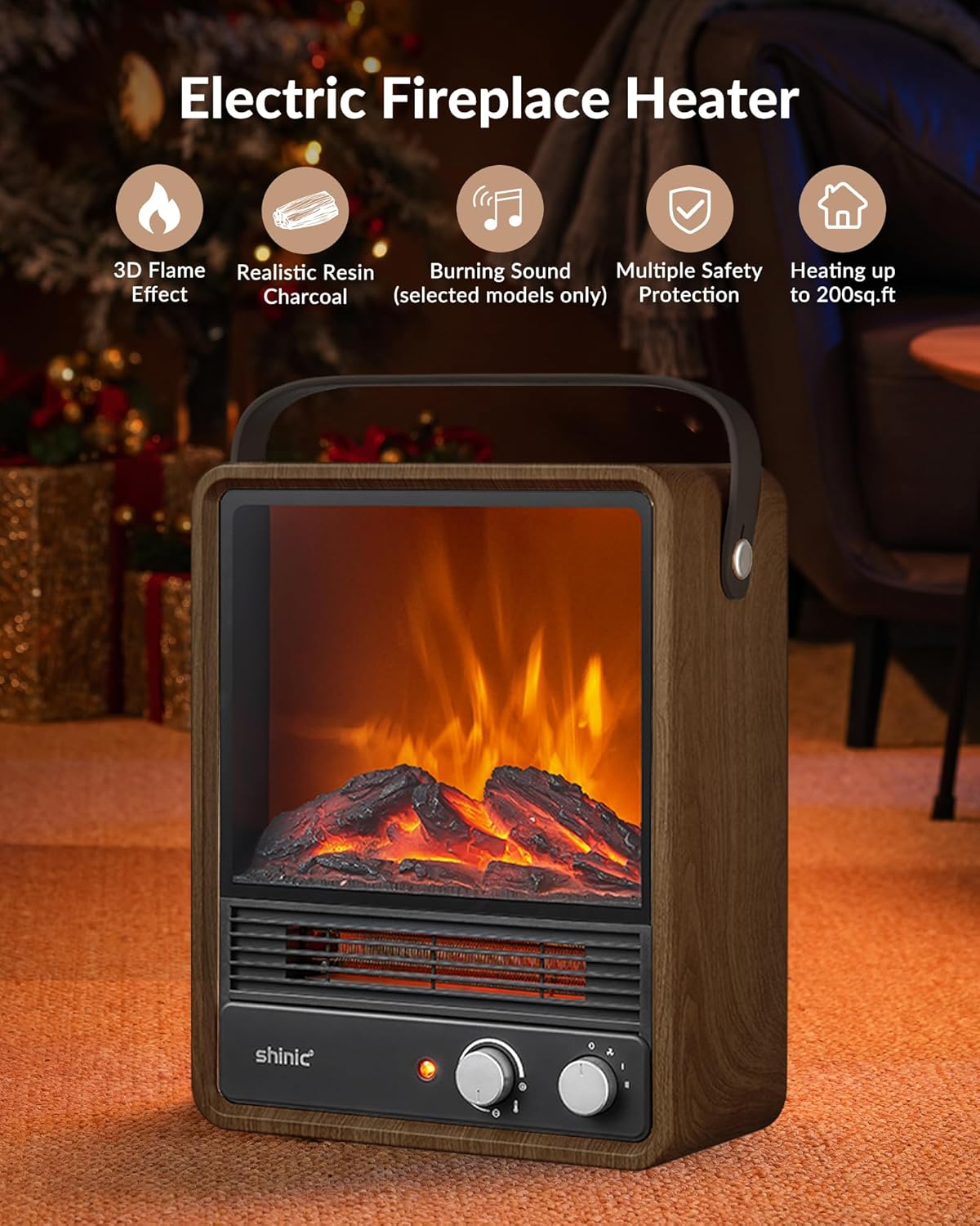 Portable Electric Fireplace