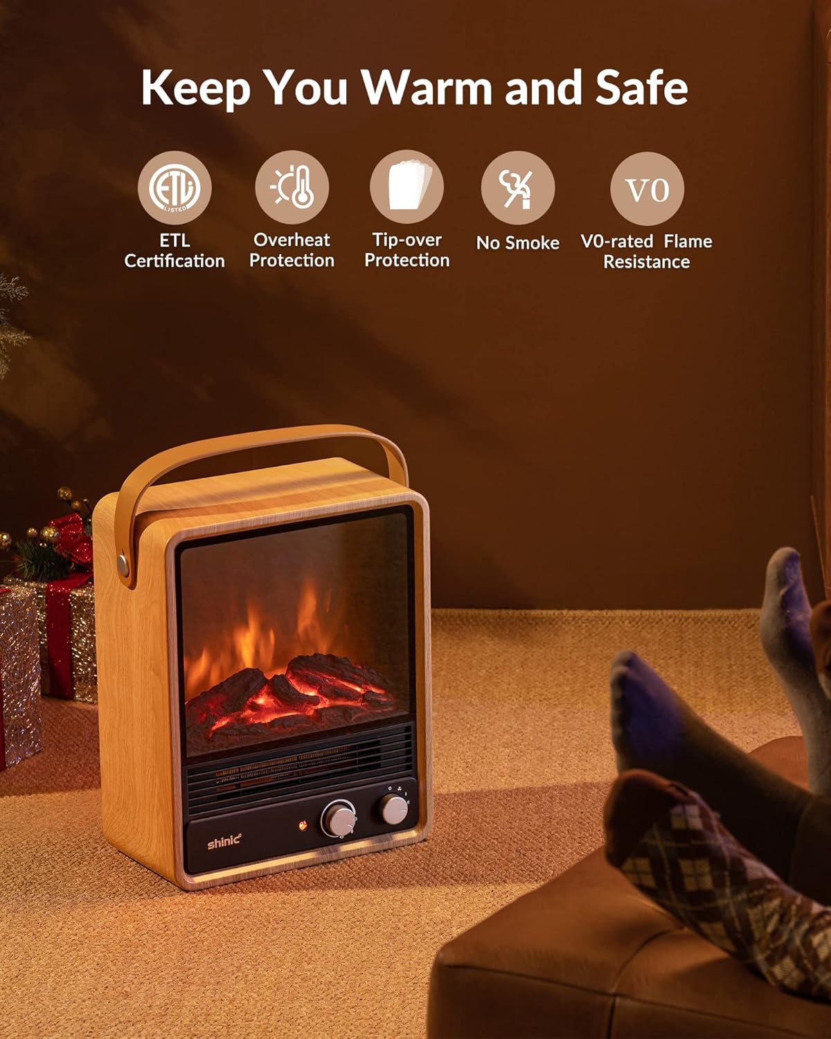 Portable Electric Fireplace