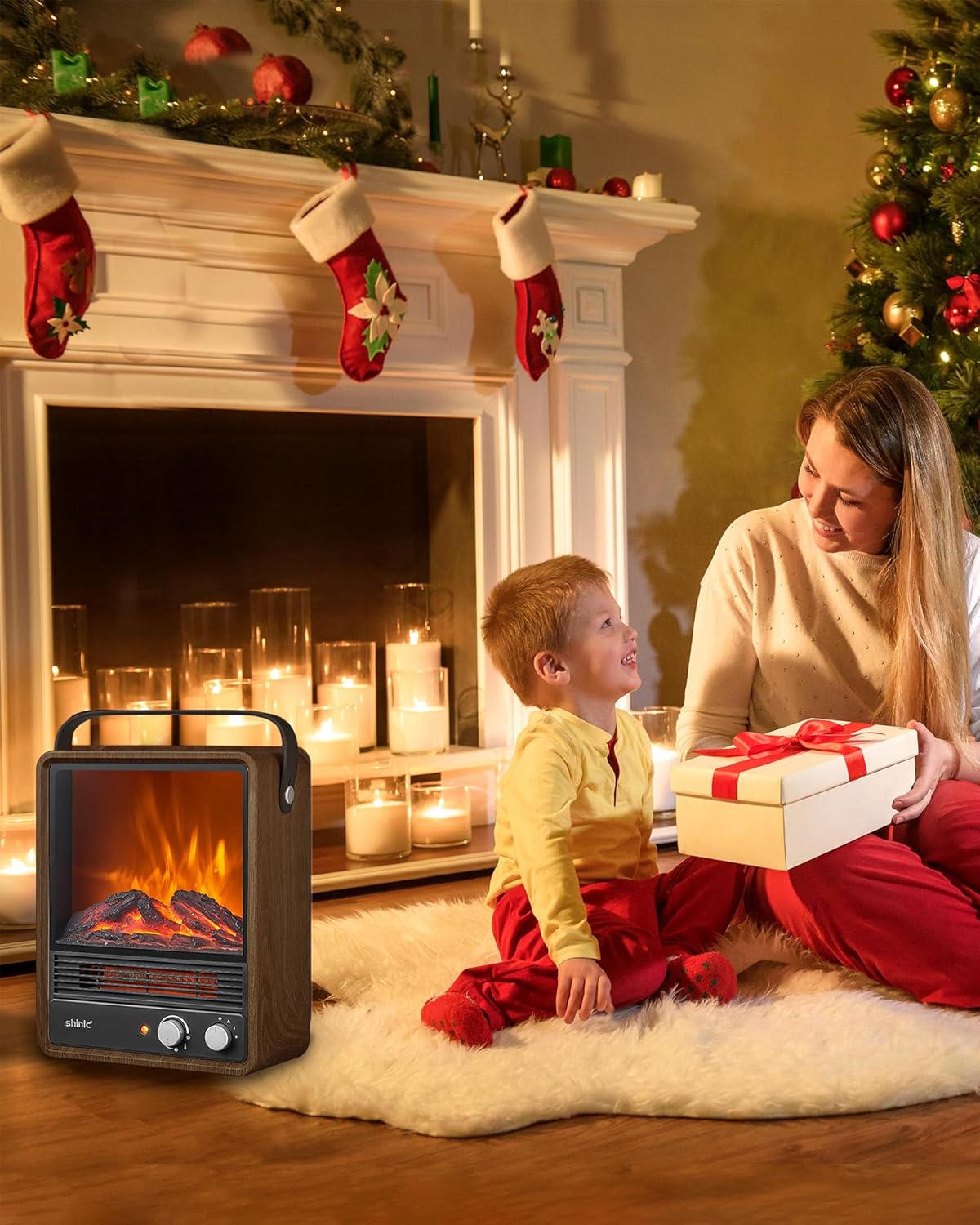 Portable Electric Fireplace