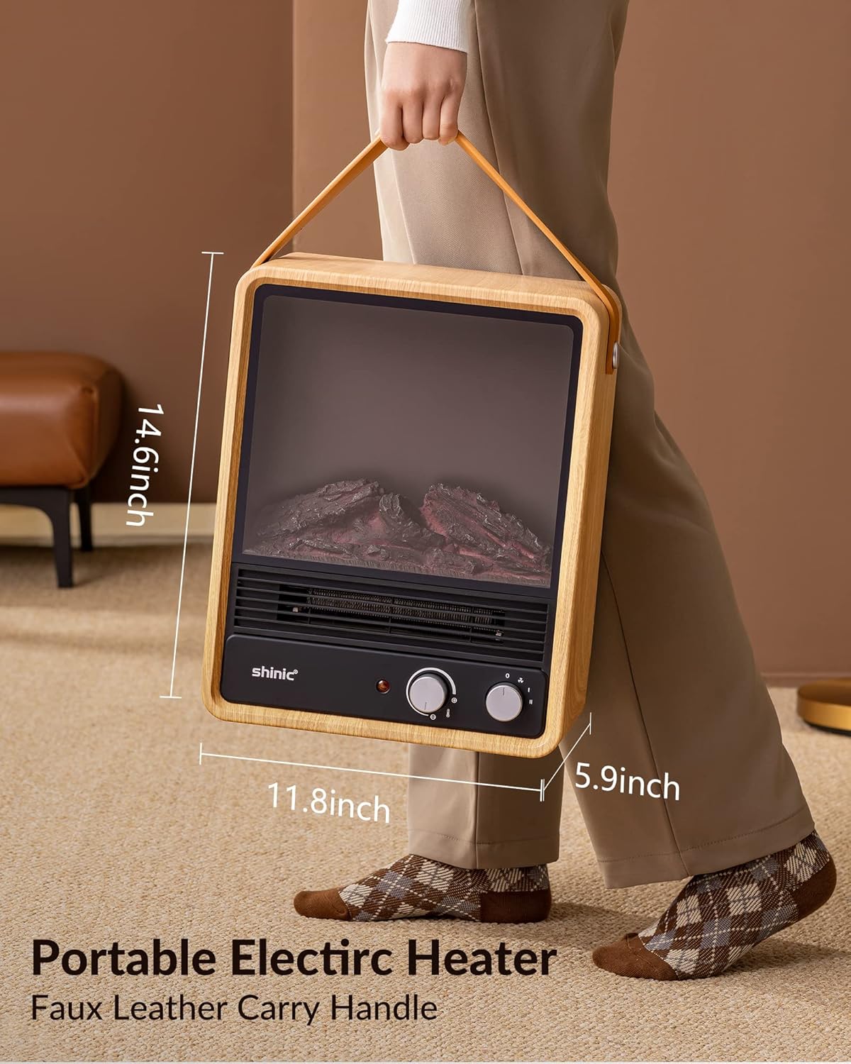 Portable Electric Fireplace