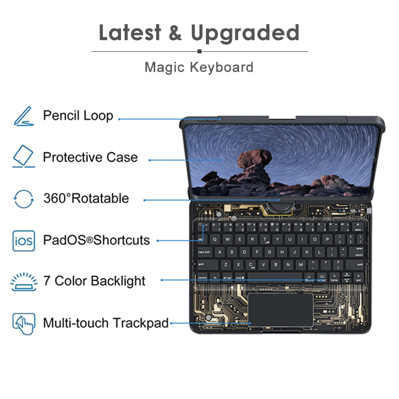 Bluetooth Magic Keyboard for iPad